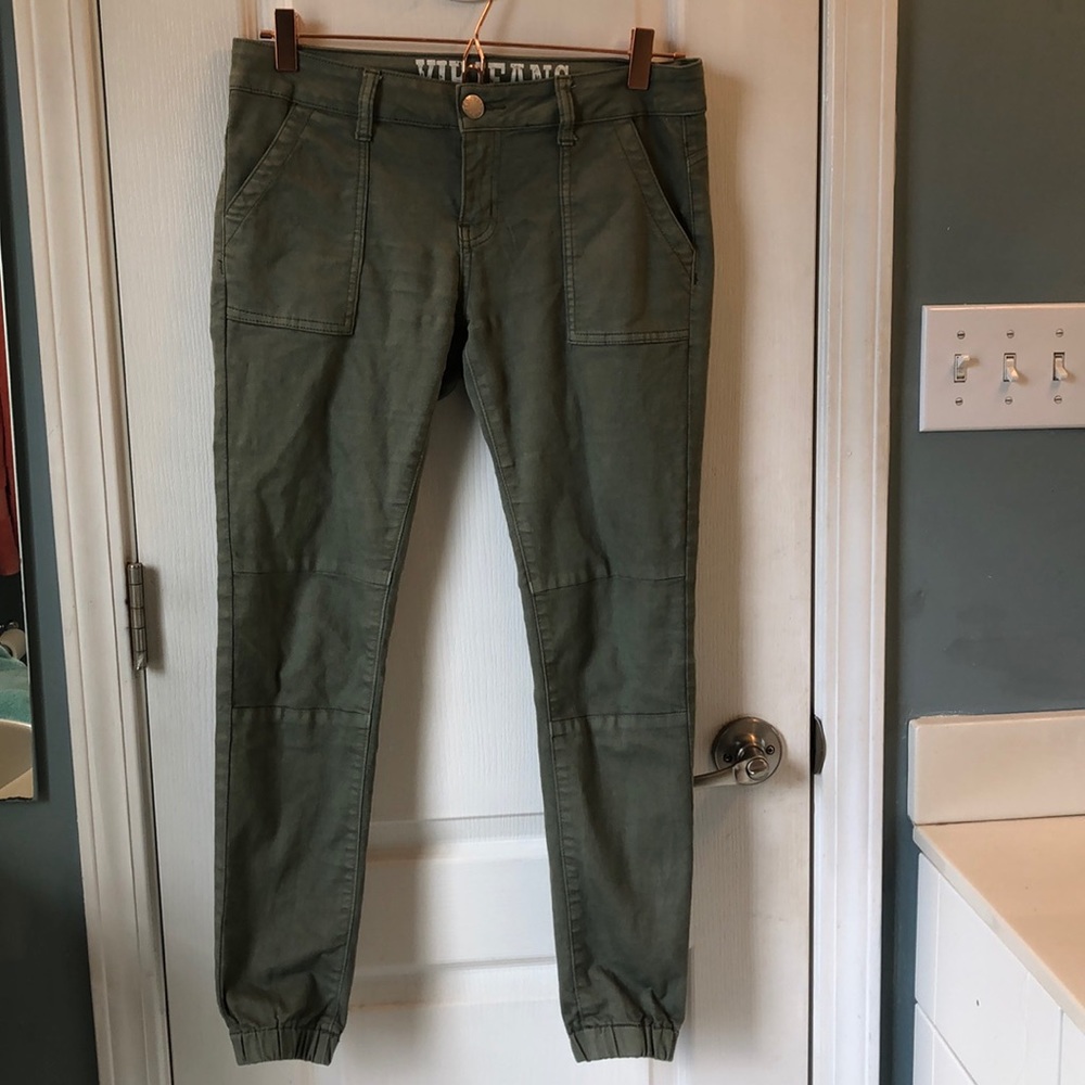 Olive Utility Joggers
